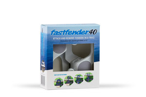Fastfender 40 White - packing unit for boat fender hangers